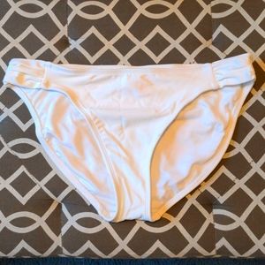 NWOT White Bikini Bottoms!